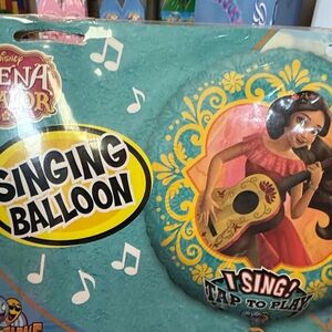 Disney Elena of Avalor Musical Balloon - Teal and Orange
